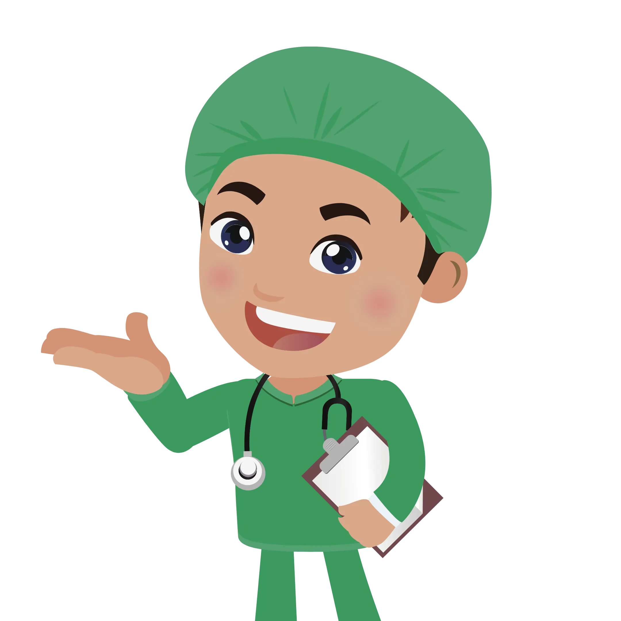 Icon of a surgeon. Expert Surgeons. Describes that liposuction is performed by skilled, board-certified plastic surgeons.