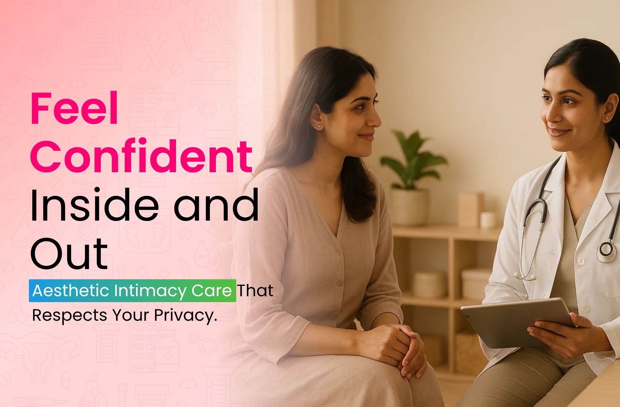 Mobile Banner image of cosmatic gynecology