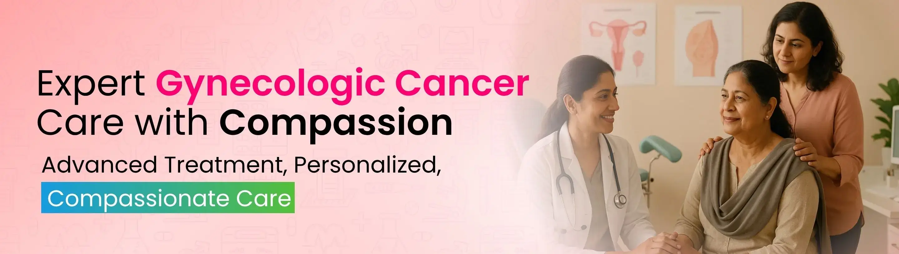 Desktop Banner image of Oncology treatment