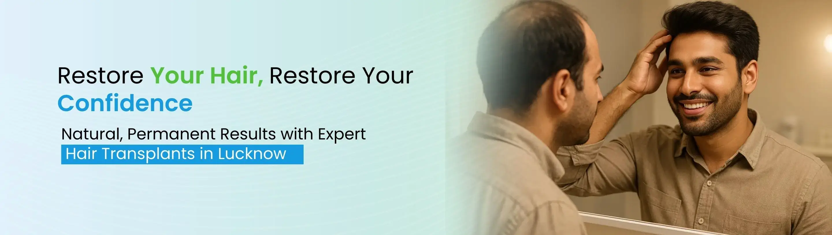 Desktop Banner of Hair Transplant Treatment
