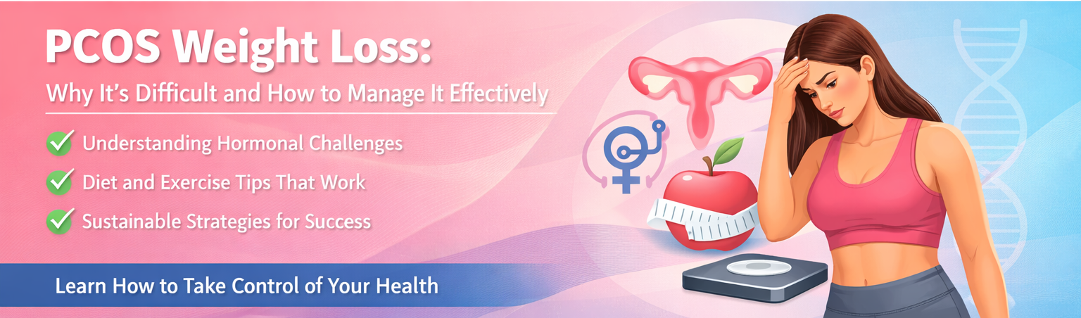 PCOS Weight Loss: Why It’s Difficult and How to Manage It Effectively
