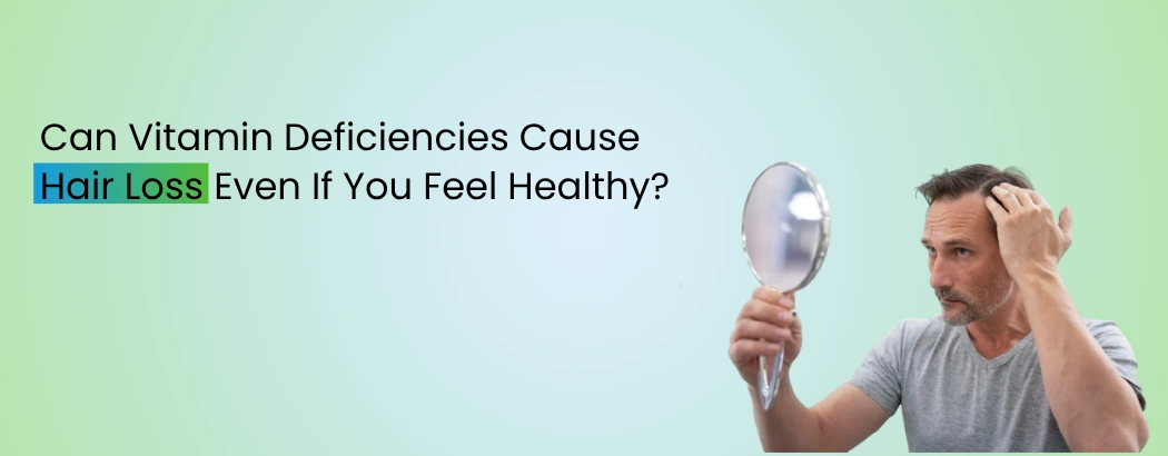 Can Vitamin Deficiencies Cause Hair Loss Even If You Feel Healthy?
