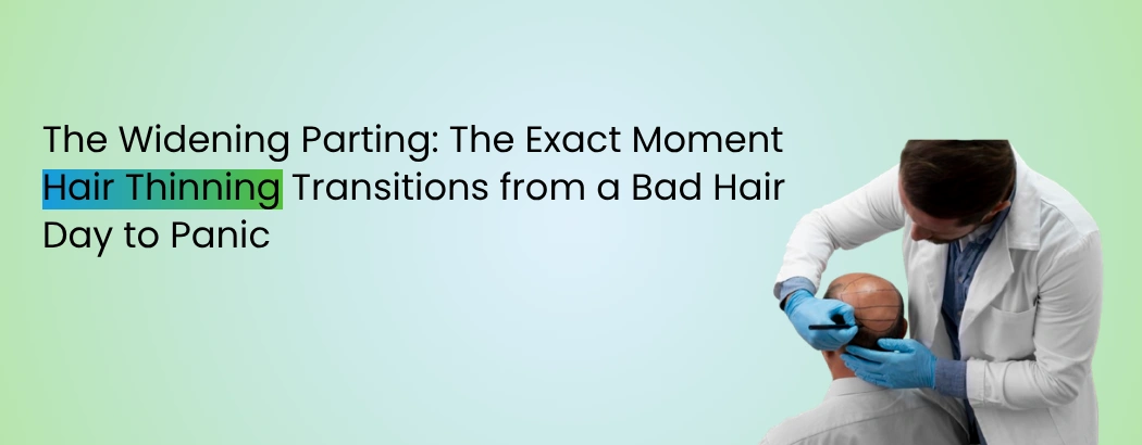 The Widening Parting: The Exact Moment Hair Thinning Transitions from a Bad Hair Day to Panic
